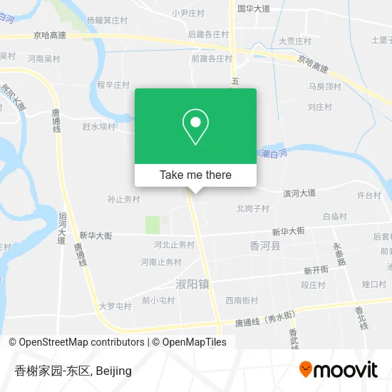 香榭家园-东区 map