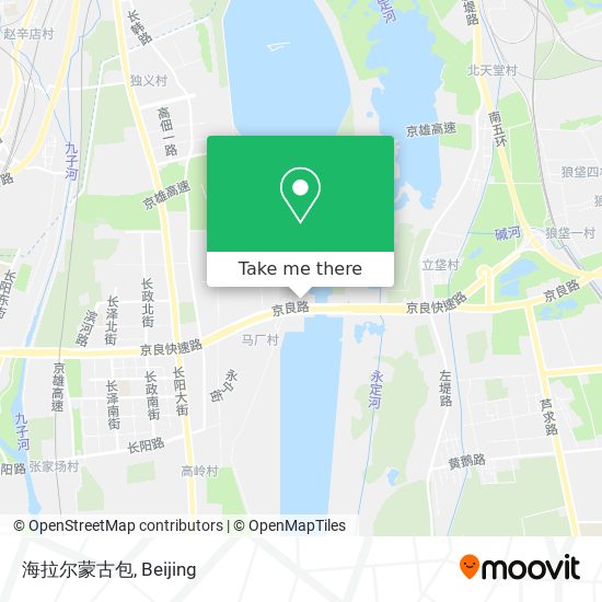 海拉尔蒙古包 map