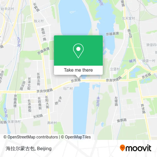 海拉尔蒙古包 map