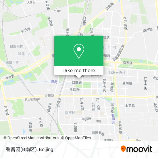 香留园(B南区) map