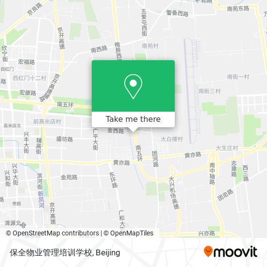 保全物业管理培训学校 map
