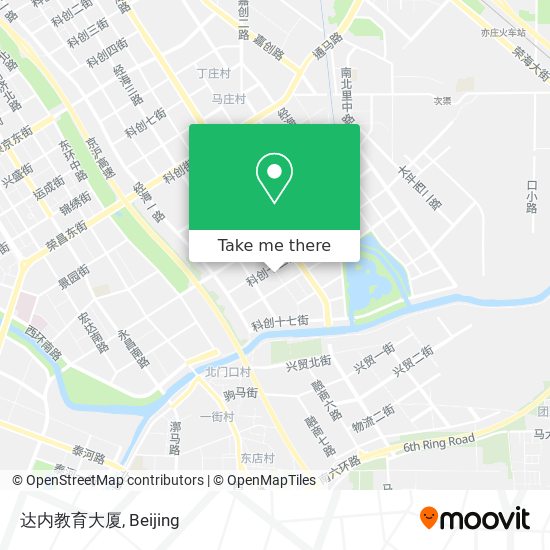 达内教育大厦 map