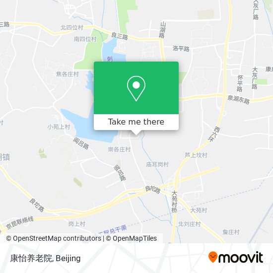 康怡养老院 map