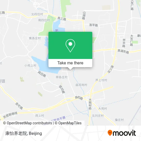 康怡养老院 map