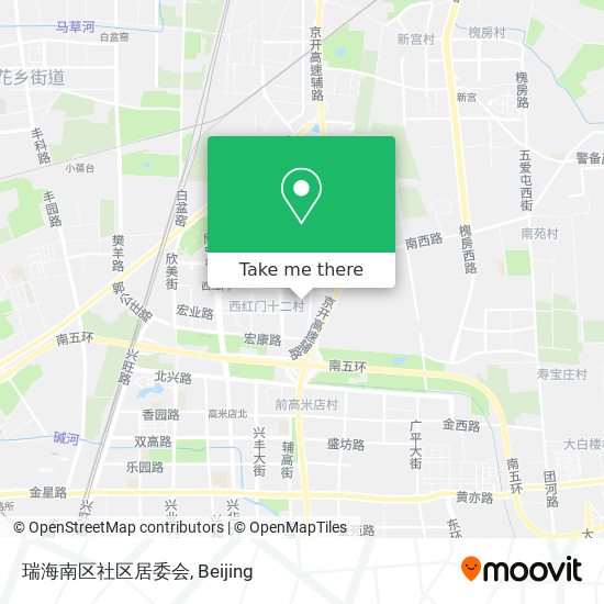 瑞海南区社区居委会 map