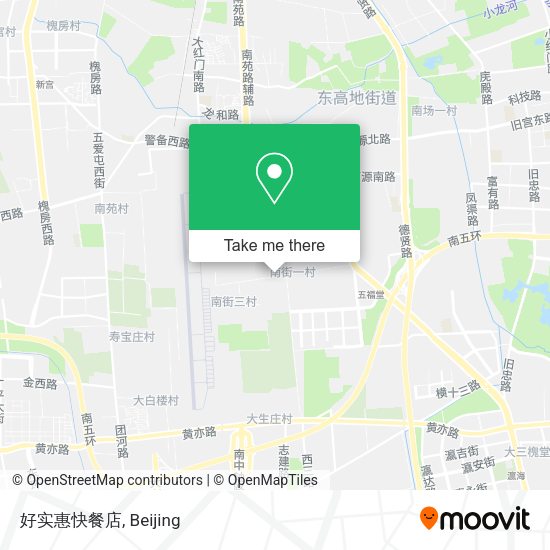 好实惠快餐店 map
