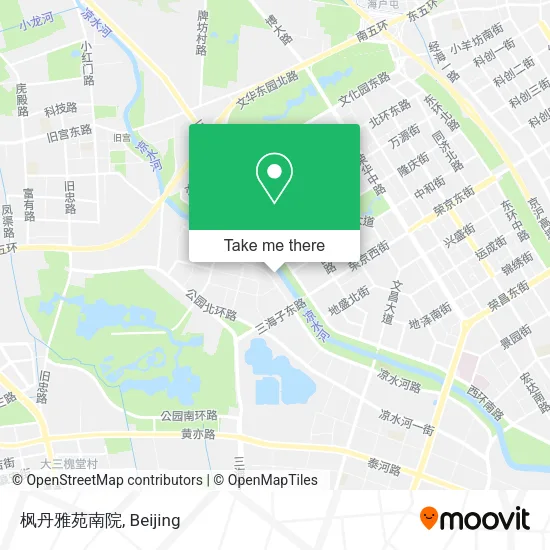 枫丹雅苑南院 map