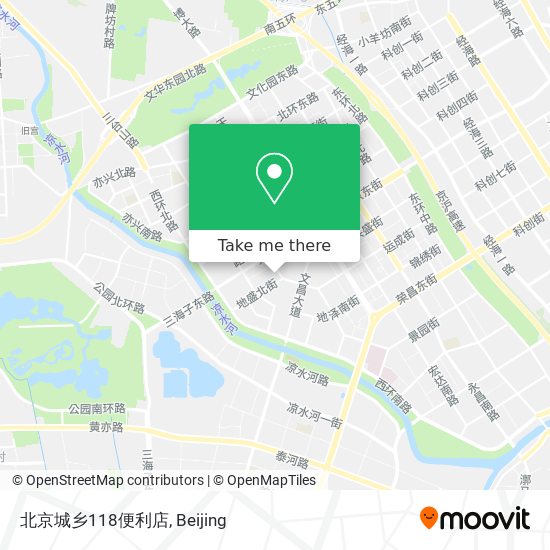 北京城乡118便利店 map