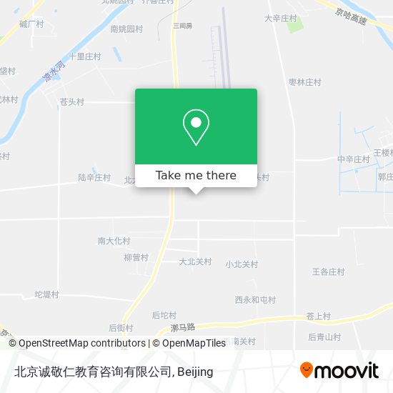 北京诚敬仁教育咨询有限公司 map