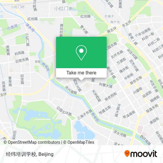 经纬培训学校 map