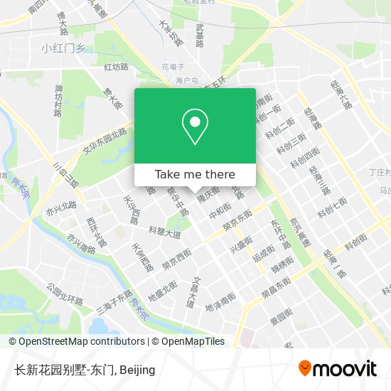 长新花园别墅-东门 map