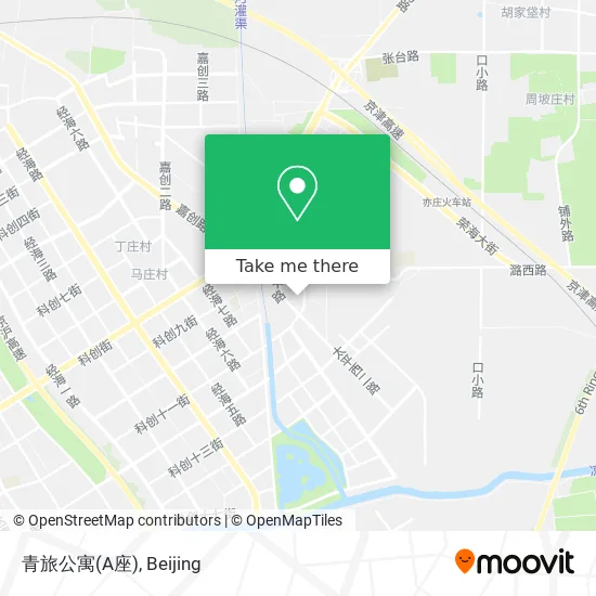 青旅公寓(A座) map