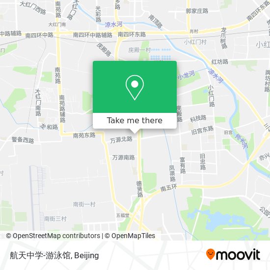 航天中学-游泳馆 map