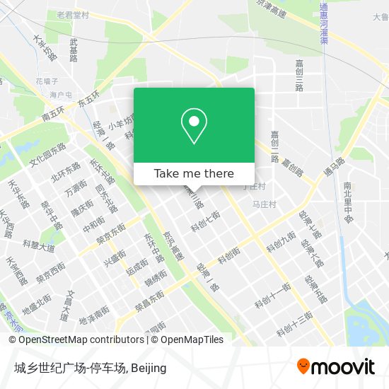 城乡世纪广场-停车场 map