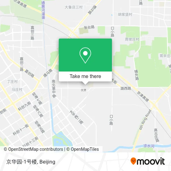 京华园-1号楼 map