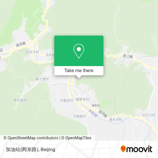 加油站(阎东路) map