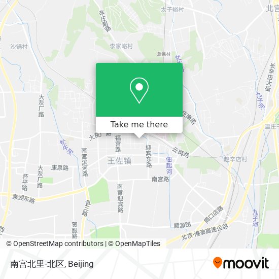 南宫北里-北区 map