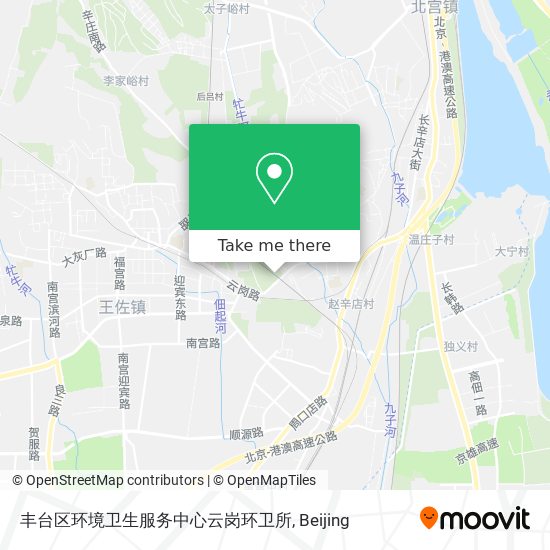 丰台区环境卫生服务中心云岗环卫所 map