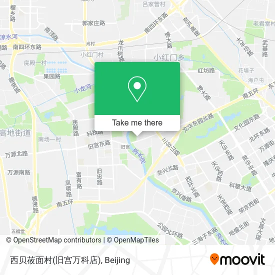 西贝莜面村(旧宫万科店) map