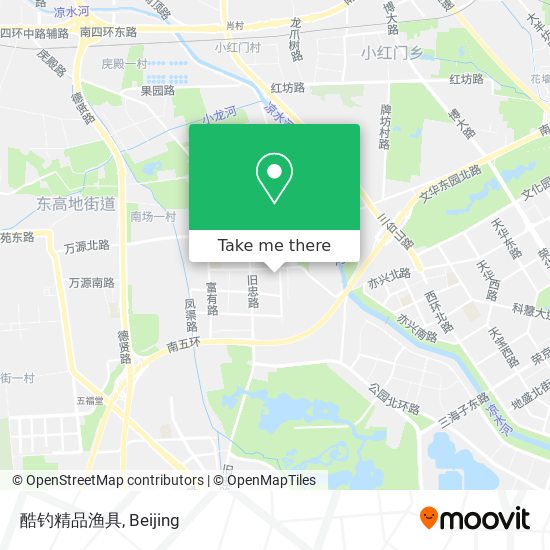 酷钓精品渔具 map