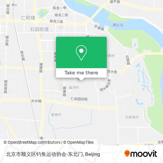 北京市顺义区钓鱼运动协会-东北门 map