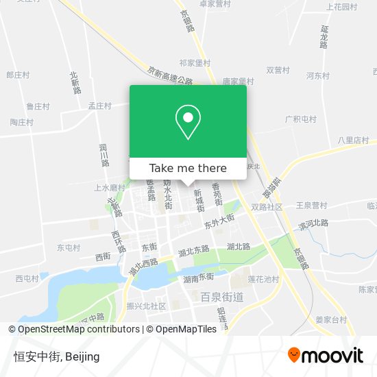 恒安中街 map
