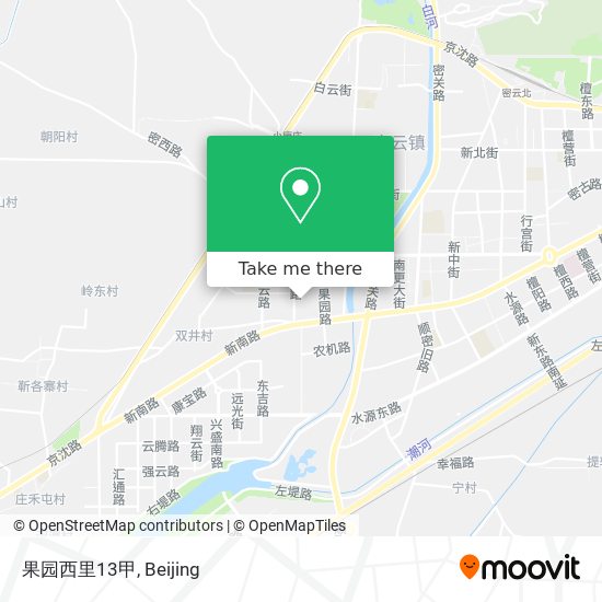 果园西里13甲 map