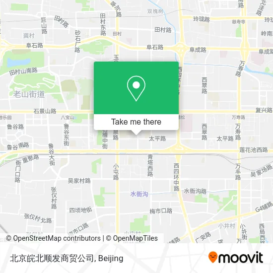 北京皖北顺发商贸公司 map