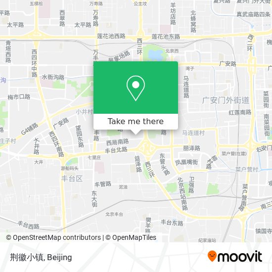 荆徽小镇 map