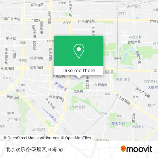 北京欢乐谷-吸烟区 map