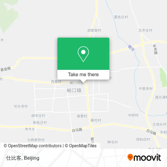 仕比客 map