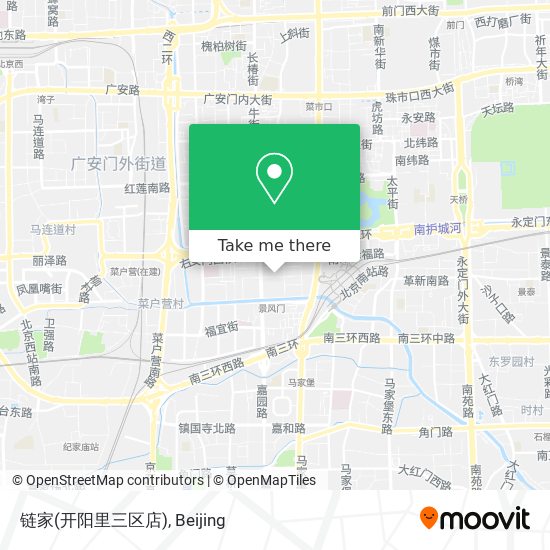 链家(开阳里三区店) map