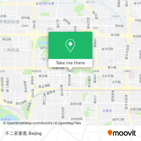 不二茶素斋 map