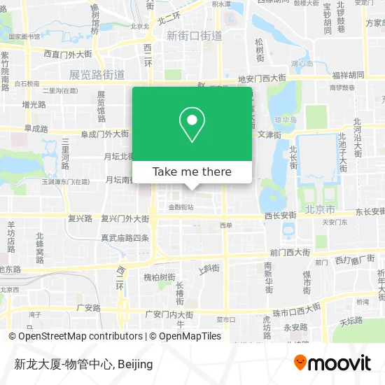 新龙大厦-物管中心 map