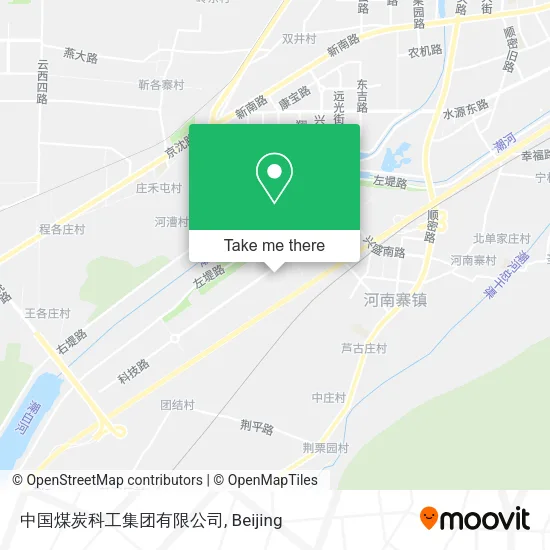 中国煤炭科工集团有限公司 map