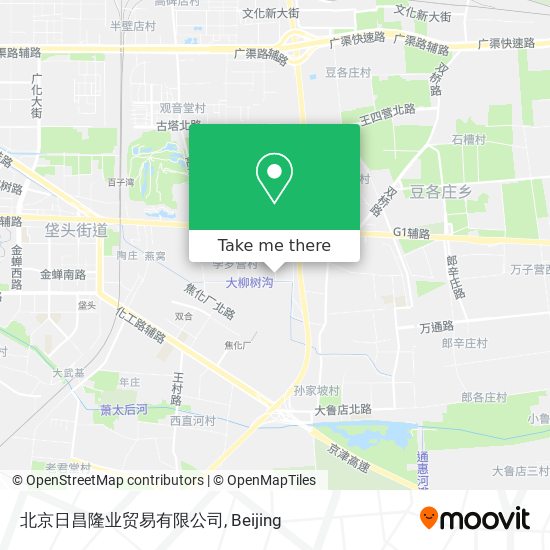北京日昌隆业贸易有限公司 map