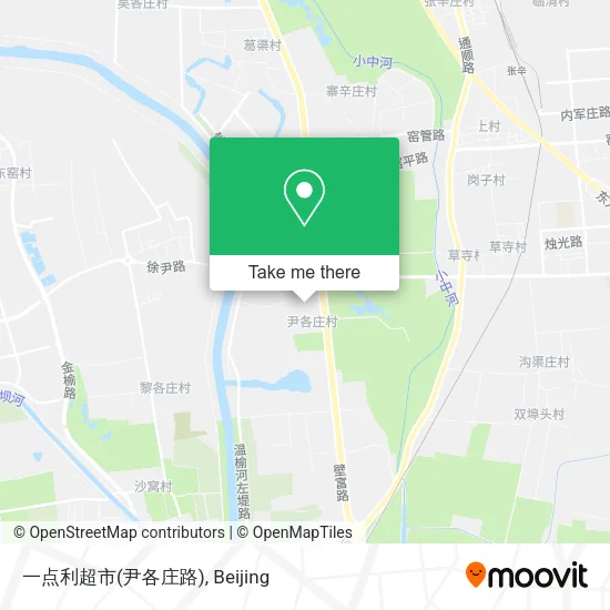 一点利超市(尹各庄路) map