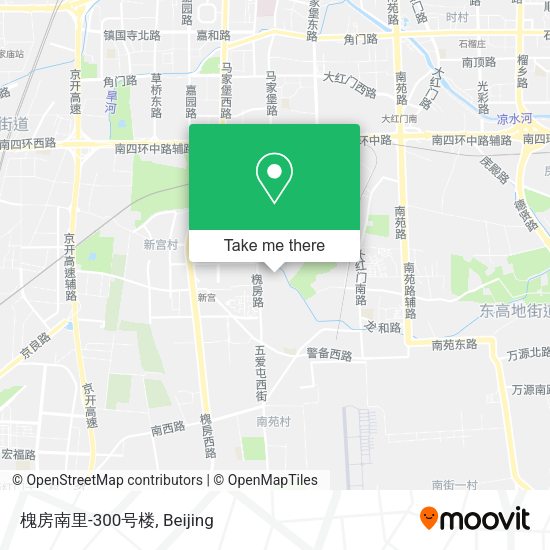 槐房南里-300号楼 map