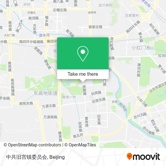 中共旧宫镇委员会 map