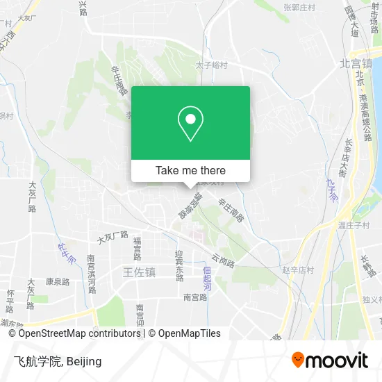 飞航学院 map