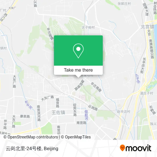 云岗北里-24号楼 map