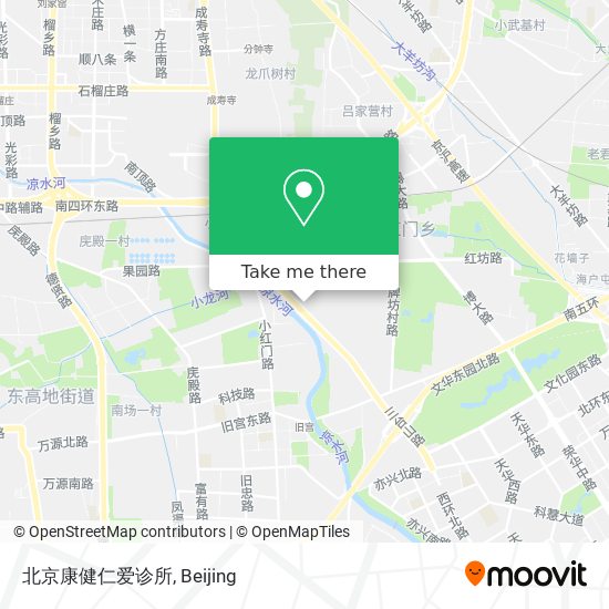 北京康健仁爱诊所 map