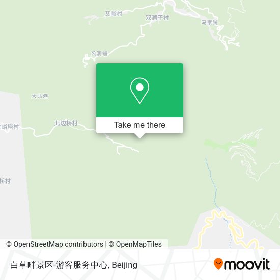 白草畔景区-游客服务中心 map