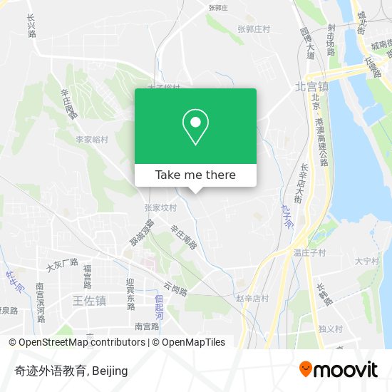 奇迹外语教育 map