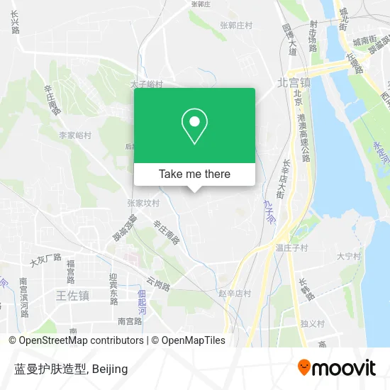 蓝曼护肤造型 map