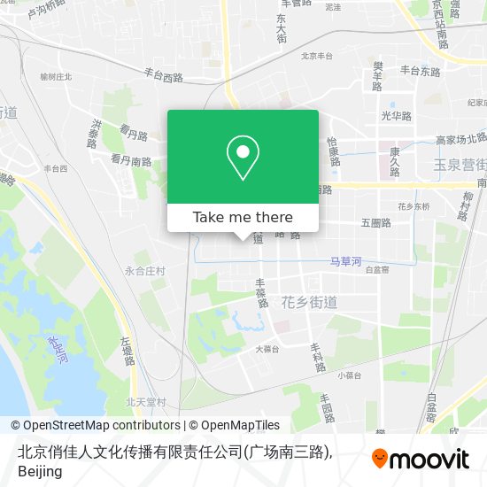 北京俏佳人文化传播有限责任公司(广场南三路) map