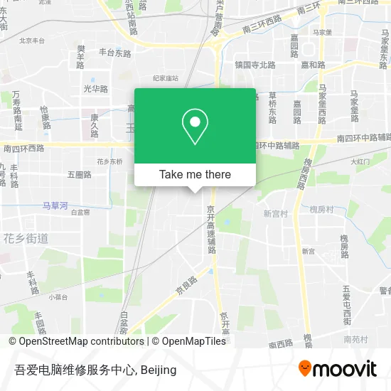 吾爱电脑维修服务中心 map
