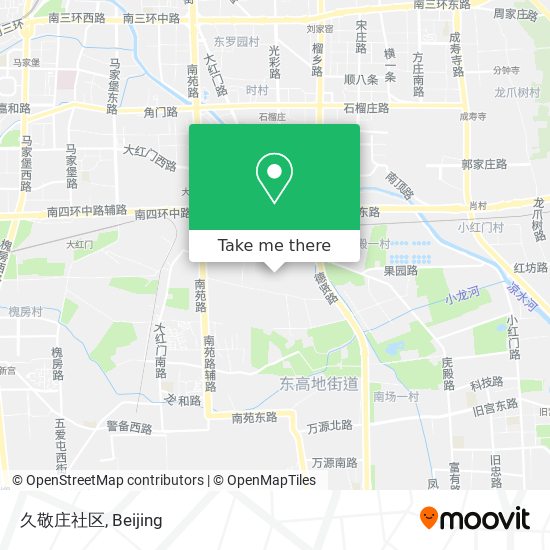 久敬庄社区 map