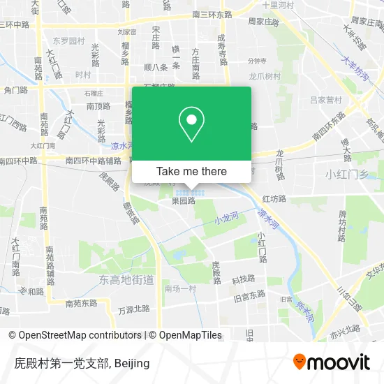 庑殿村第一党支部 map