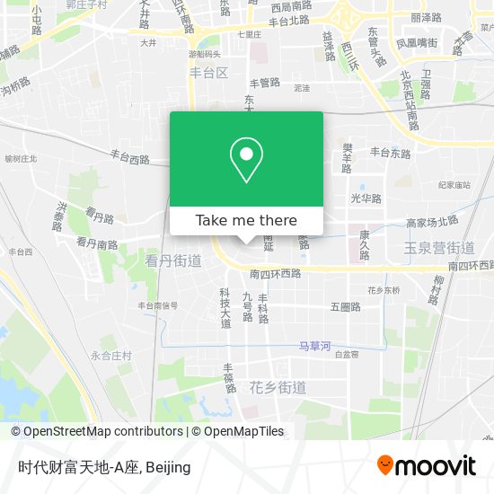 时代财富天地-A座 map